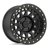 Black Rhino Hard Alloys PRIMM Matte Black W/ Brass Bolts 17x9 -18 5X127 71.6