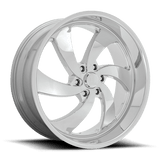 US Mag U132 DESPERADO Chrome 24x10 +25 6X139.7 78