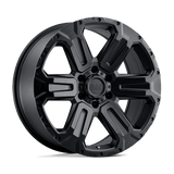 Black Rhino Hard Alloys WANAKA Matte Black 18x9 +35 6X120 67.1