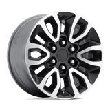 Performance Replicas PR151 Gloss Black Machined 17x8.5 +34 6X135 87.1