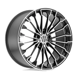 Victor Equipment WURTTEMBURG Gunmetal W/ Mirror Cut Face 19x10 +50 5X130 71.5
