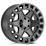 Black Rhino Hard Alloys YORK Matte Gunmetal 17x8 +35 5X114.3 76.1