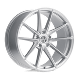 Victor Equipment ZUFFEN Silver W/ Brushed Face 19x10 +50 5X130 71.6